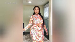 perfect wrap gh???? - try on haul bodysuit outfits - plus size fashion haul and beautiful dress