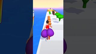 Twerk Race 3D -Running Game #short #viral #game #video