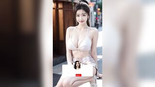 [4K] AI Model Art - Korean Babe Bikinis Show