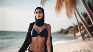 Hijab Women in Bikinis (AI)