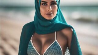 Hijab Women in Bikinis (AI)