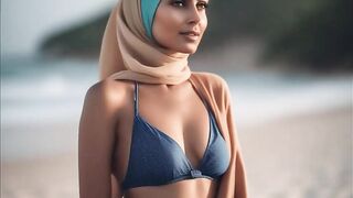 Hijab Women in Bikinis (AI)