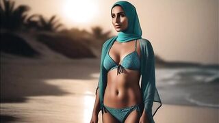 Hijab Women in Bikinis (AI)