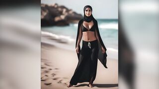 Hijab Women in Bikinis (AI)