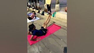 Forest Gaurds Stretching #viralvideo #policeacademy #forestgaurd #policeacademy #nashik #viralreel