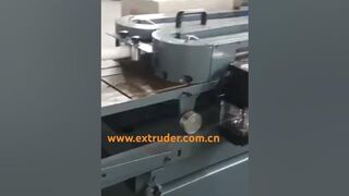 Corrugated flexible pipe machine