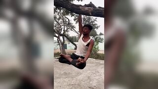 Meditation yoga challenge accepted ????‍♂️ #shortvideo #yogapractice #challenge #youtubeshorts #india