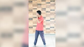 #Wushu ???????? (part 1) warm up# exercise body free body# #stretching flexible exercise. good for health#