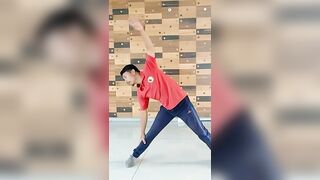 #Wushu ???????? (part 1) warm up# exercise body free body# #stretching flexible exercise. good for health#