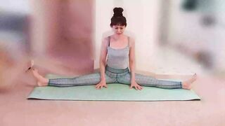 How to do the middle splits! - Stretching Routine. ????