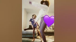 This girl loves to twerk! ???? #shortsyoutube #shortsvideo #dance