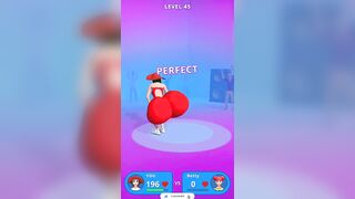 Twerk Run | Funny Games | Twerk Race 3D Running Game | Android Gameplay (Level 43 To 45) #shorts