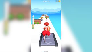 Twerk Run | Funny Games | Twerk Race 3D Running Game | Android Gameplay (Level 43 To 45) #shorts