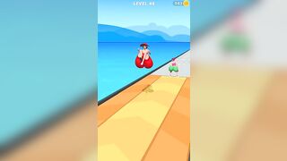 Twerk Run | Funny Games | Twerk Race 3D Running Game | Android Gameplay (Level 43 To 45) #shorts