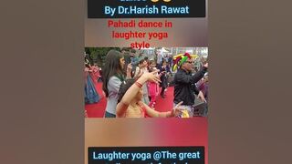 Gulabi Sharara laughter yoga style |Thumak Thumak #youtubeshorts #laughteryogabydrharishrawat