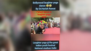 Gulabi Sharara laughter yoga style |Thumak Thumak #youtubeshorts #laughteryogabydrharishrawat