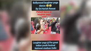 Gulabi Sharara laughter yoga style |Thumak Thumak #youtubeshorts #laughteryogabydrharishrawat