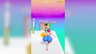 Twerk race 3d - level 14 #shorts