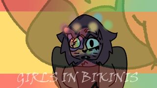 Girls in bikinis - Acronyms - Animation MEME