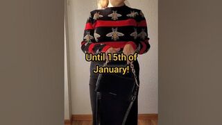 Try-on haul of affordable black fashion crossbody bags from idealofsweden.eu (Code BBIDEASALE)