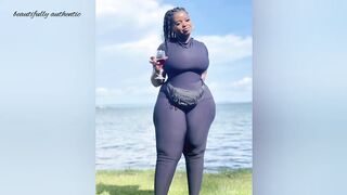 Christine Nampeera ???? try on haul bodysuit outfits - plus size fashion haul and beautiful dress