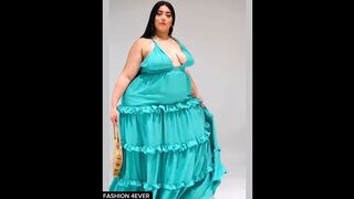 Plus Size Lingerie Fashion Women Try On Haul sexy Dresses #plussize #lingerie #curvy