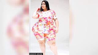 Plus Size Lingerie Fashion Women Try On Haul sexy Dresses #plussize #lingerie #curvy