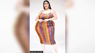 Plus Size Lingerie Fashion Women Try On Haul sexy Dresses #plussize #lingerie #curvy