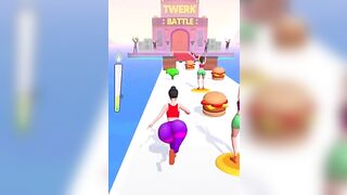 Twerk Race 3D #trending #short video