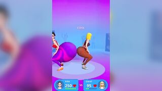 Twerk Race 3D #trending #short video