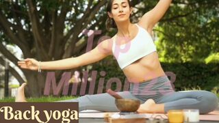 Back Yoga next part for body making healing healthy,2023