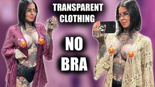 Transparent Try On Haul 4K ????