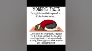 Do This Every Morning ???? #health #fitness #yoga #exercise #facts