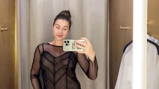 Transparent Clothes Haul with Mia | See through Try-on Haul