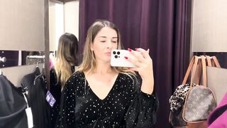 Trying Cloths At Mall | Trying Evening Dresses Skirt Romper Try On Haul