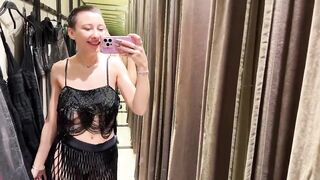 Try On Haul Fully Transparent Women Bra and lingerie Review | Very Revealing! | ????????