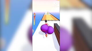 बाप री इतने बड़े Bumps ????|twerk Race 3D Games|| #shorts #viral