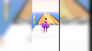 बाप री इतने बड़े Bumps ????|twerk Race 3D Games|| #shorts #viral