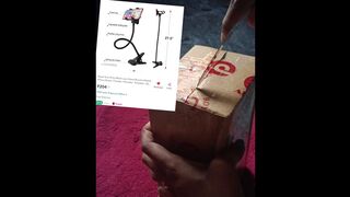 Flexible phone stands under 200rs, unboxing video #mesho #onlineshopping #unboxingvideo #vlog