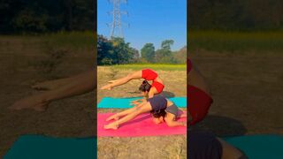 Show me your back flexibility ???????????? #milisarkar #ytshorts #yoga #fitness