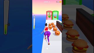 twerk race 3d games level 2 #shorts#viral #youtubeshorts