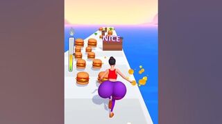 twerk race 3d games level 1 #shorts#viral #youtubeshorts