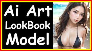 Ai Art LookBook Model - Bikinis & Swimsuits