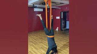 Aerial yoga teacher training centre Raipur Chhattisgarh !! 9329091367 #yoga #aerial #viral #shorts