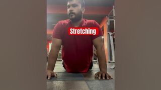 #trending #reels #fitness Stretching bahut zaroori exercise ke baad.