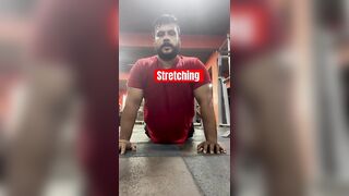 #trending #reels #fitness Stretching bahut zaroori exercise ke baad.