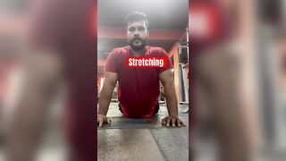 #trending #reels #fitness Stretching bahut zaroori exercise ke baad.