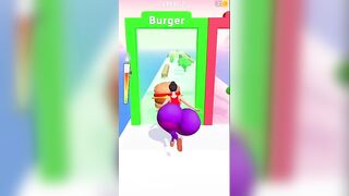 Twerk Race 3D Gameplay #shorts #viral Level #2