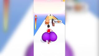 Twerk Race 3D Gameplay #shorts #viral Level #1