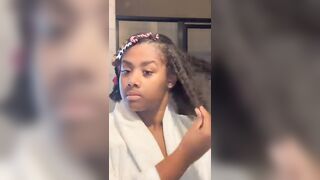 Stretching 101: Achieving Day 5 Volume on Day 2 #naturalhair #bandingmethod #type4hair #curlyhair